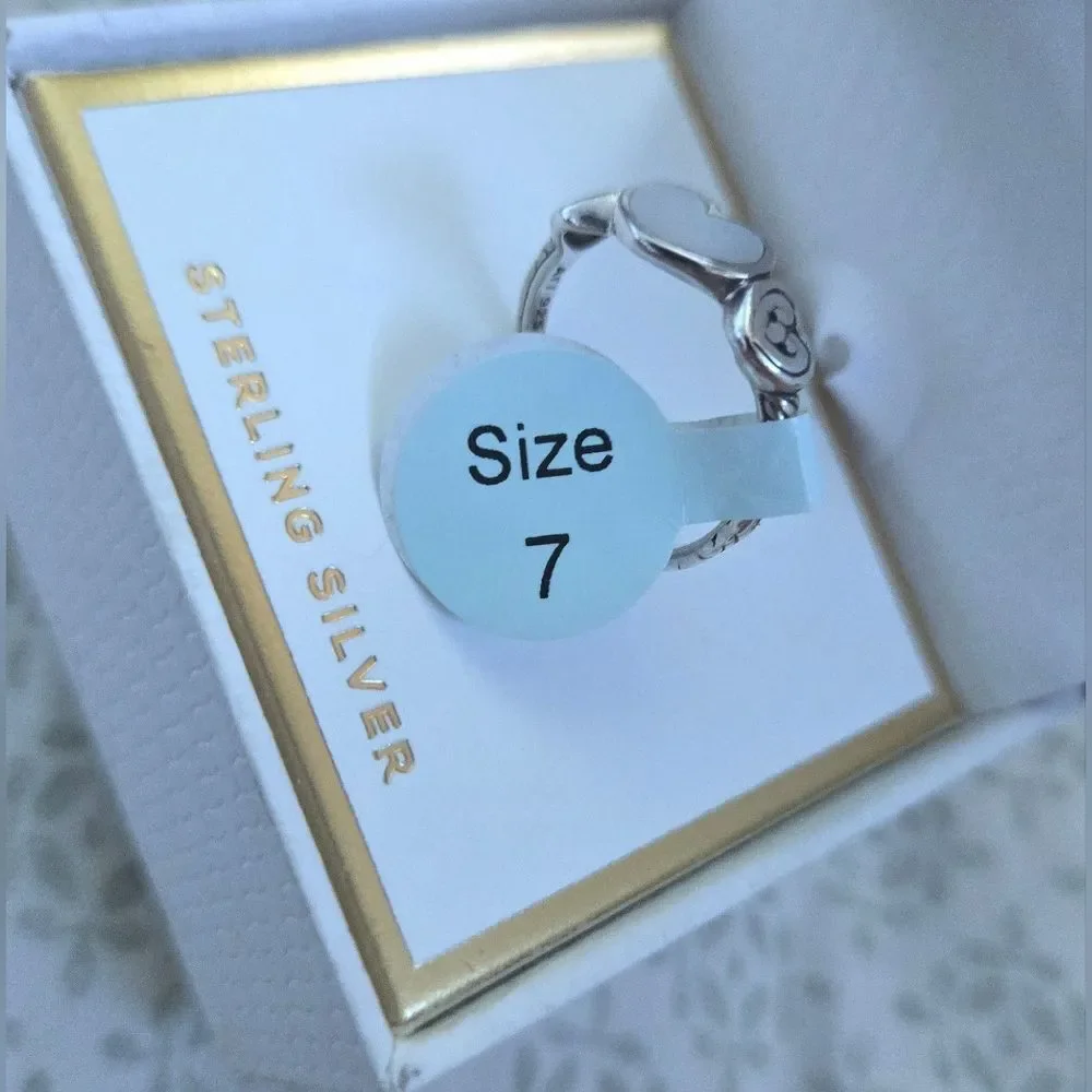 Annika Witt Sterling Silver🤍 Triple3️⃣ Heart❤ Ring💍 - NWT